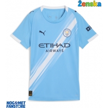 Manchester City Erling Haaland #9 Domaci Dres za Ženska 2025-26 Kratak Rukav